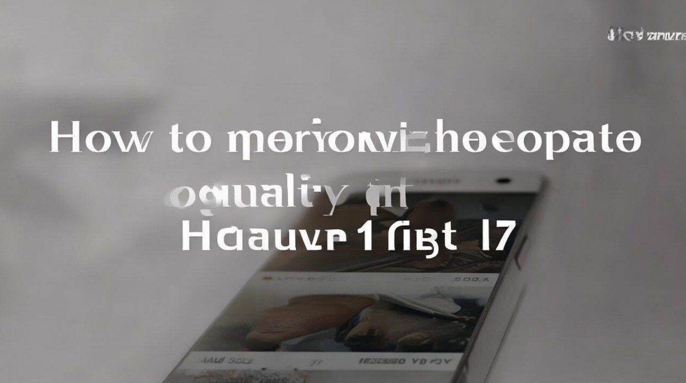 华为mate7照片效果不好怎么设置？手机拍照模糊不清怎么办