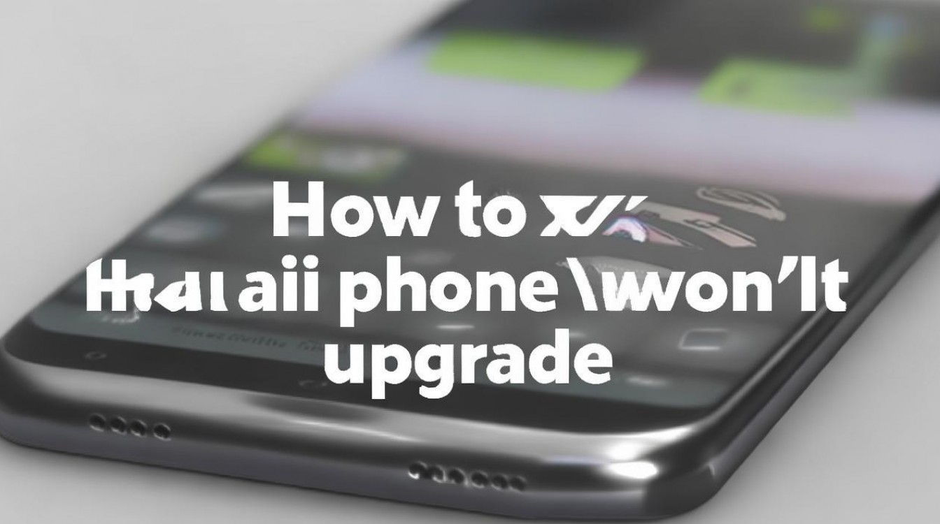 华为手机升不了级怎么办？手机系统无法升级怎么办