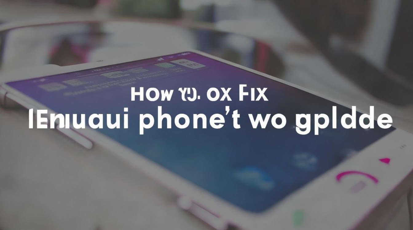 华为手机升不了级怎么办？手机系统无法升级怎么办