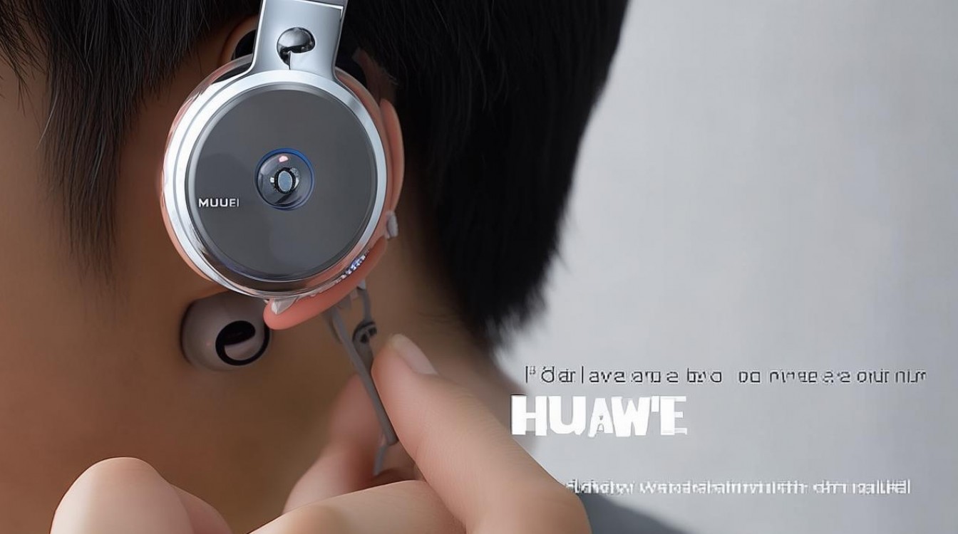 华为耳机怎么戴，华为耳机佩戴方法图解