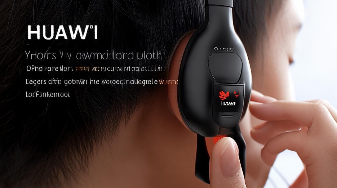 华为耳机怎么戴，华为耳机佩戴方法图解