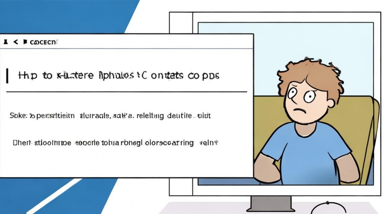恢复苹果6通讯录怎么恢复不了了，苹果手机通讯录恢复方法