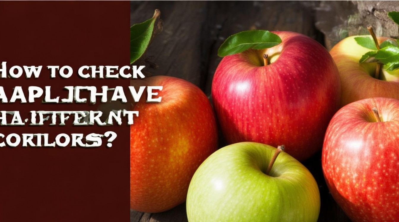 苹果怎么查询颜色不一样吗，苹果色差查询方法