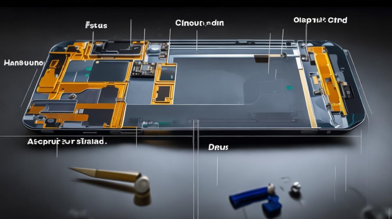 三星A7100怎么拆内屏，三星A7100内屏拆卸教程