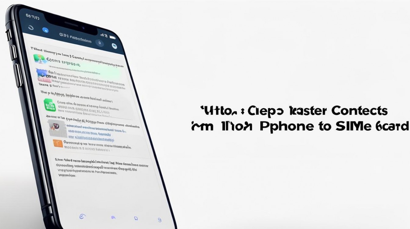 苹果手机通讯录怎么复制到卡上，苹果手机通讯录导出 SIM 卡方法