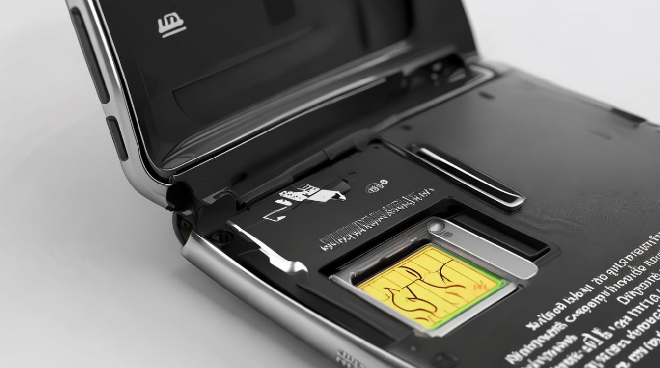 三星翻盖智能手机卡怎么装，三星手机卡槽安装教程