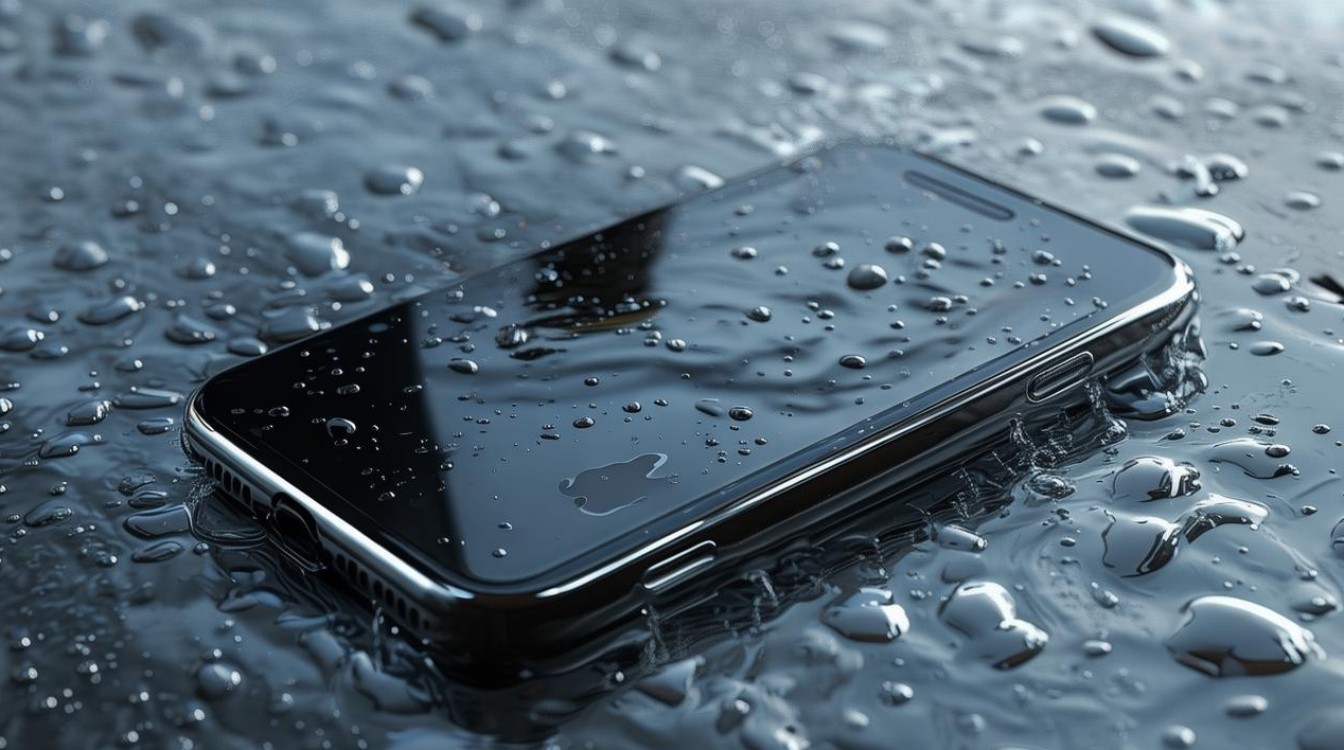 苹果手机进水但是黑屏怎么回事啊，苹果手机进水黑屏怎么办