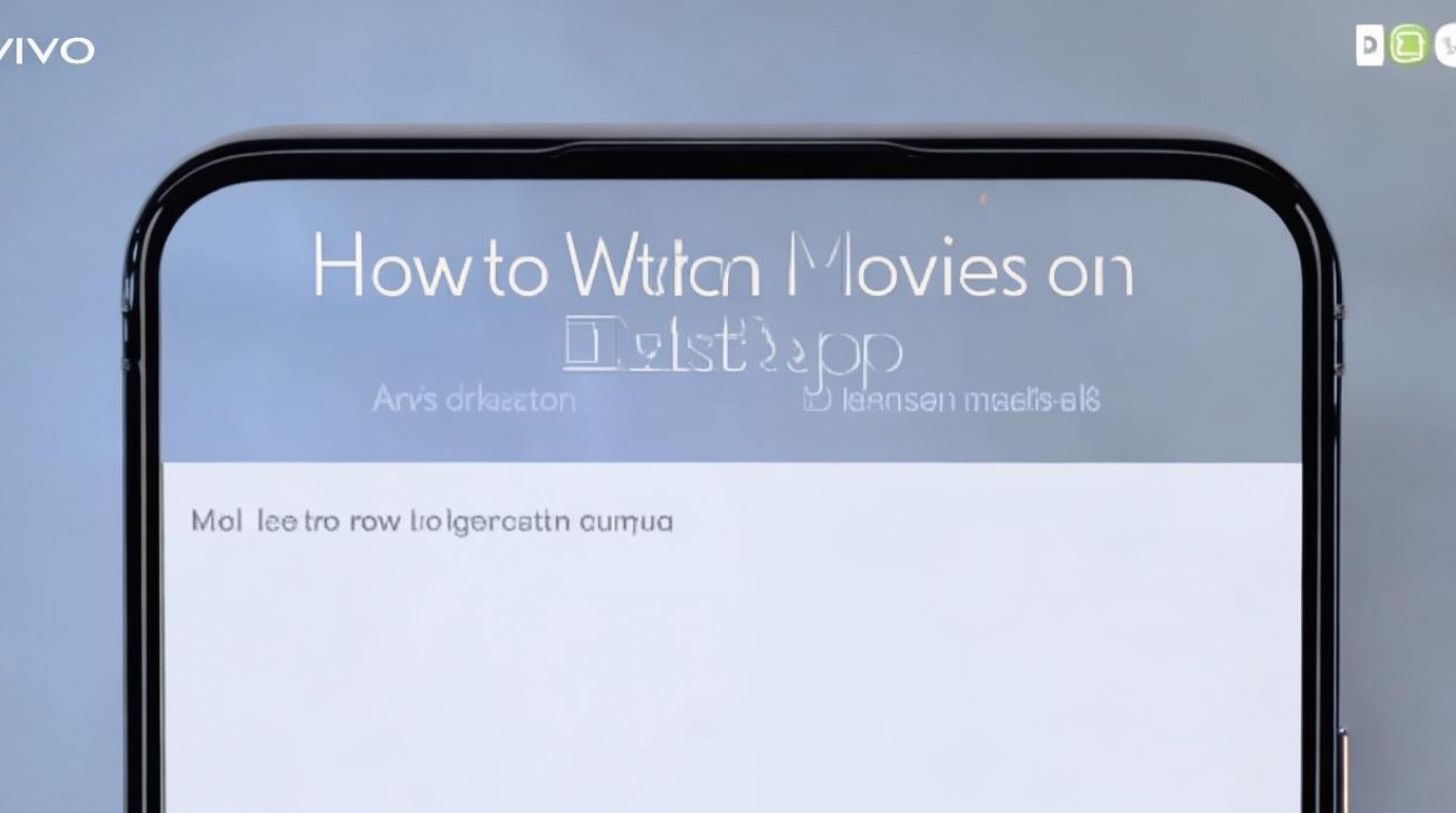 vivoy35怎么把电影放到桌面看，vivoy35桌面显示电影功能