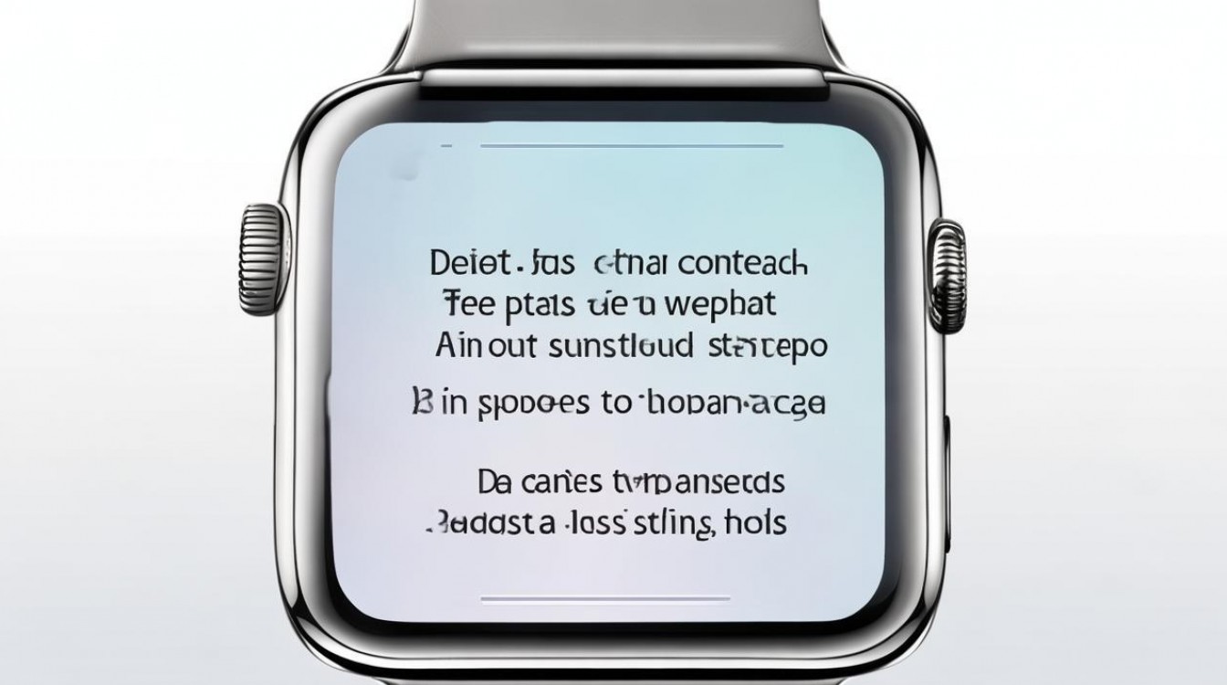 苹果watch微信怎么删除联系人，Apple Watch微信删除好友步骤