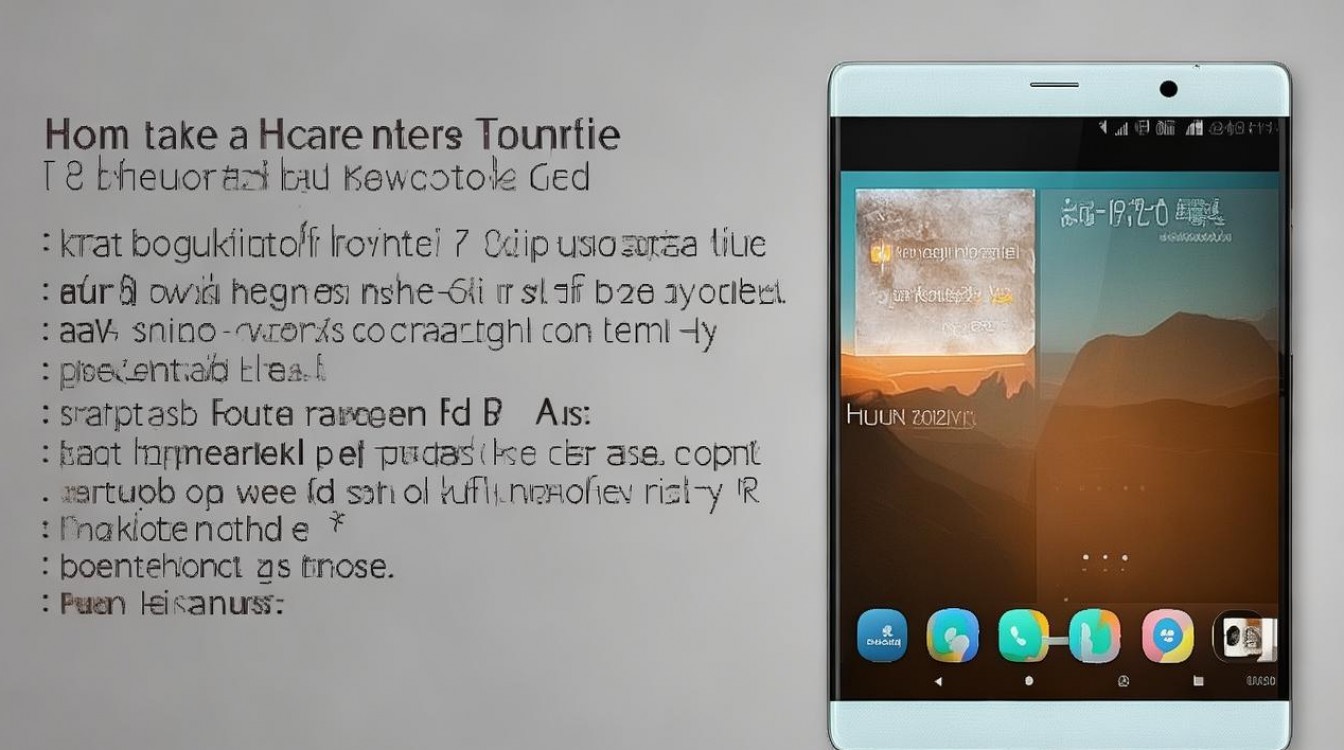 华为P8手机截屏怎么截，华为P8截屏快捷键及方法