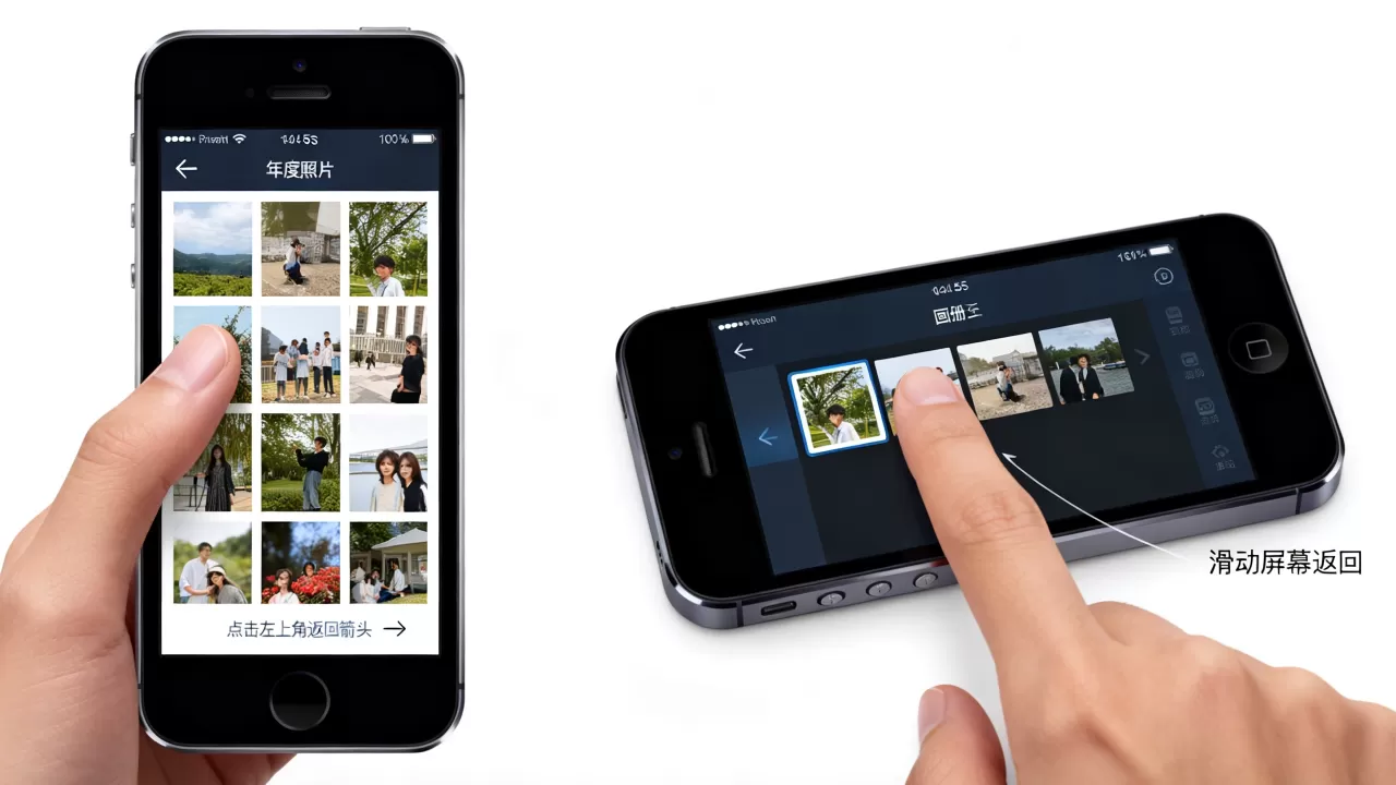 iphone 5s照片点完年度后怎么返回,iphone 5s相册年度照片退出方法 iphone 5s照片点完年度后怎么返回,iphone 5s相册年度照片退出方法