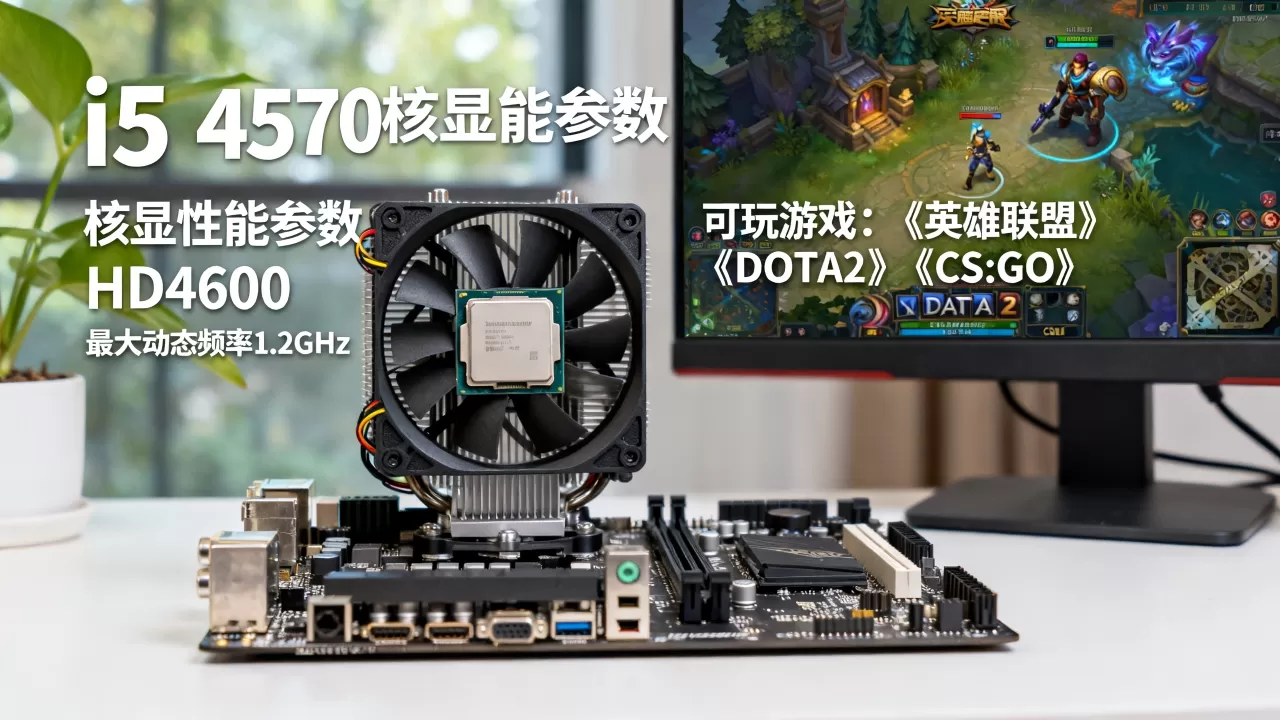 i5 4570集成显卡性能如何,i5 4570核显能玩什么游戏 i5 4570集成显卡性能如何,i5 4570核显能玩什么游戏