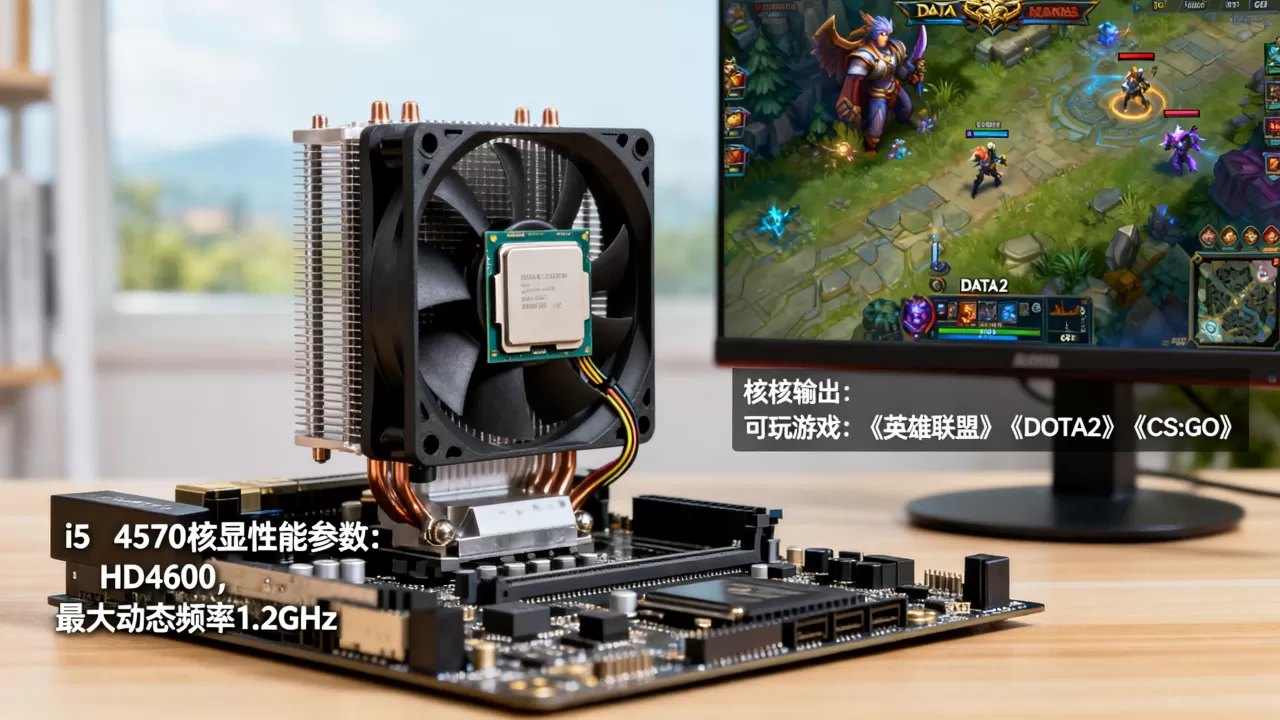 i5 4570集成显卡性能如何,i5 4570核显能玩什么游戏 i5 4570集成显卡性能如何,i5 4570核显能玩什么游戏