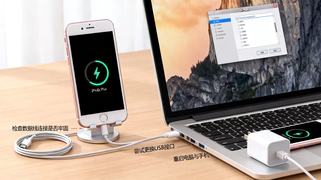 iphone6s plus 电脑没反应怎么办,手机连电脑没反应 iphone6s plus 电脑没反应怎么办,手机连电脑没反应
