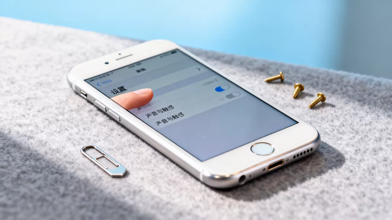 苹果iphone6s手机怎么设置自定义来电铃声，iphone6s设置自定义铃声