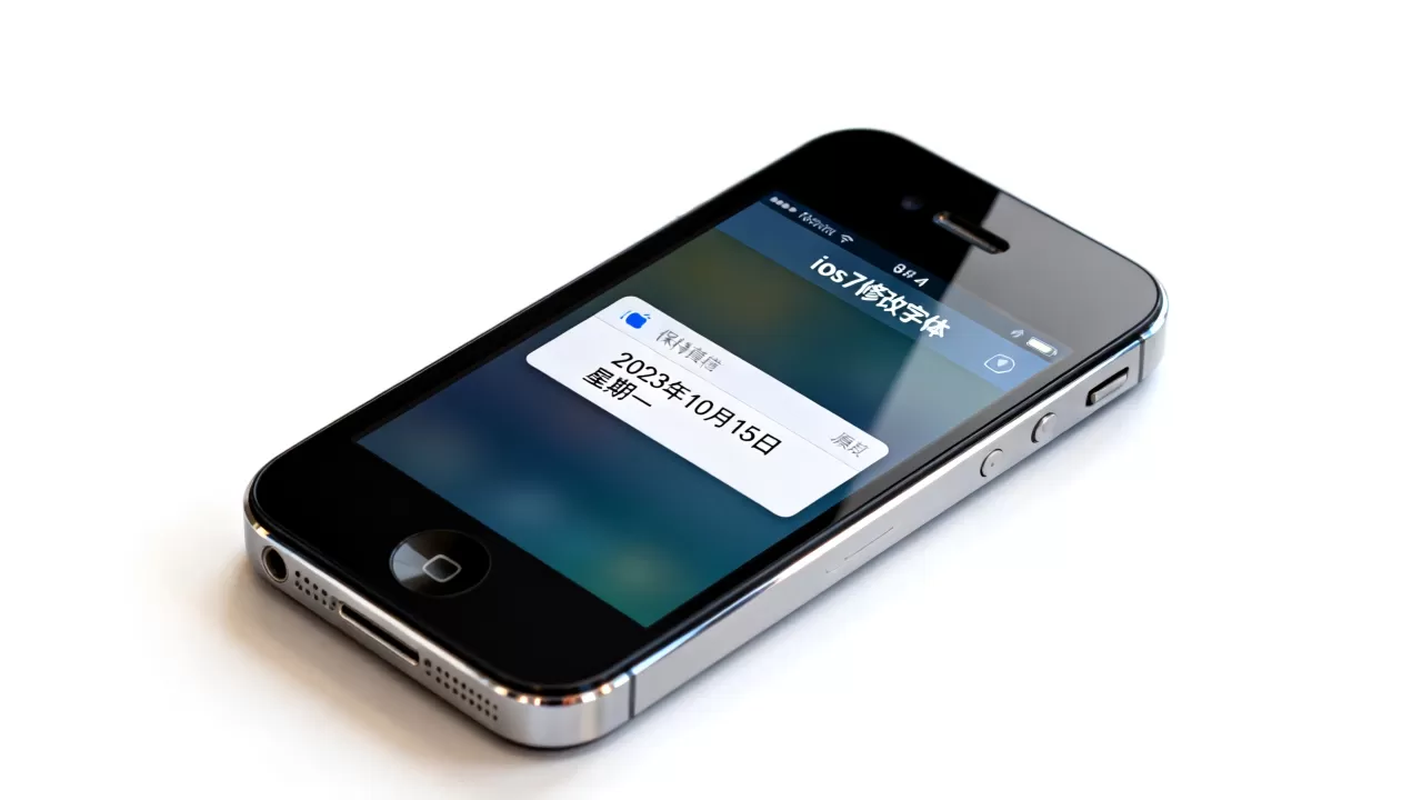 iphone4 ios7修改字体通知栏日期不变,ios7修改字体后通知栏日期怎么保持原样 iphone4 ios7修改字体通知栏日期不变,ios7修改字体后通知栏日期怎么保持原样