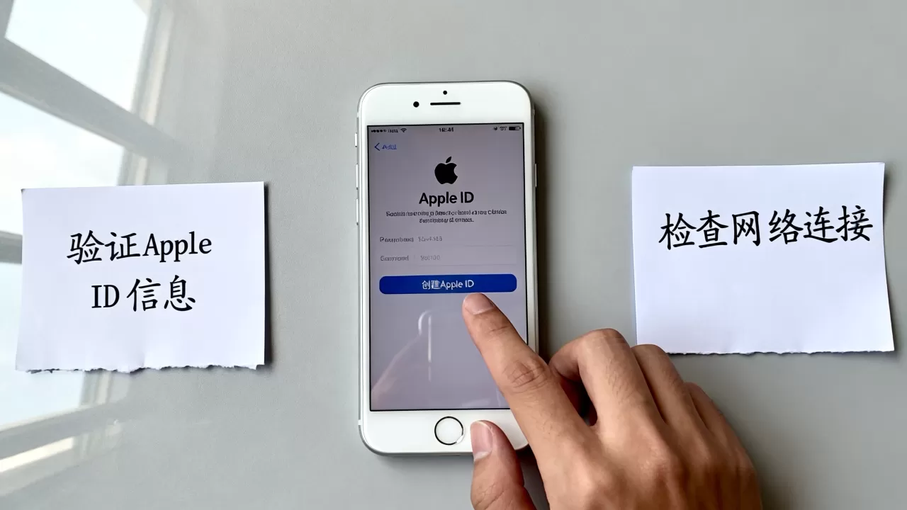 苹果iphone注册id账号注册不了怎么办，苹果id无法注册的解决方法