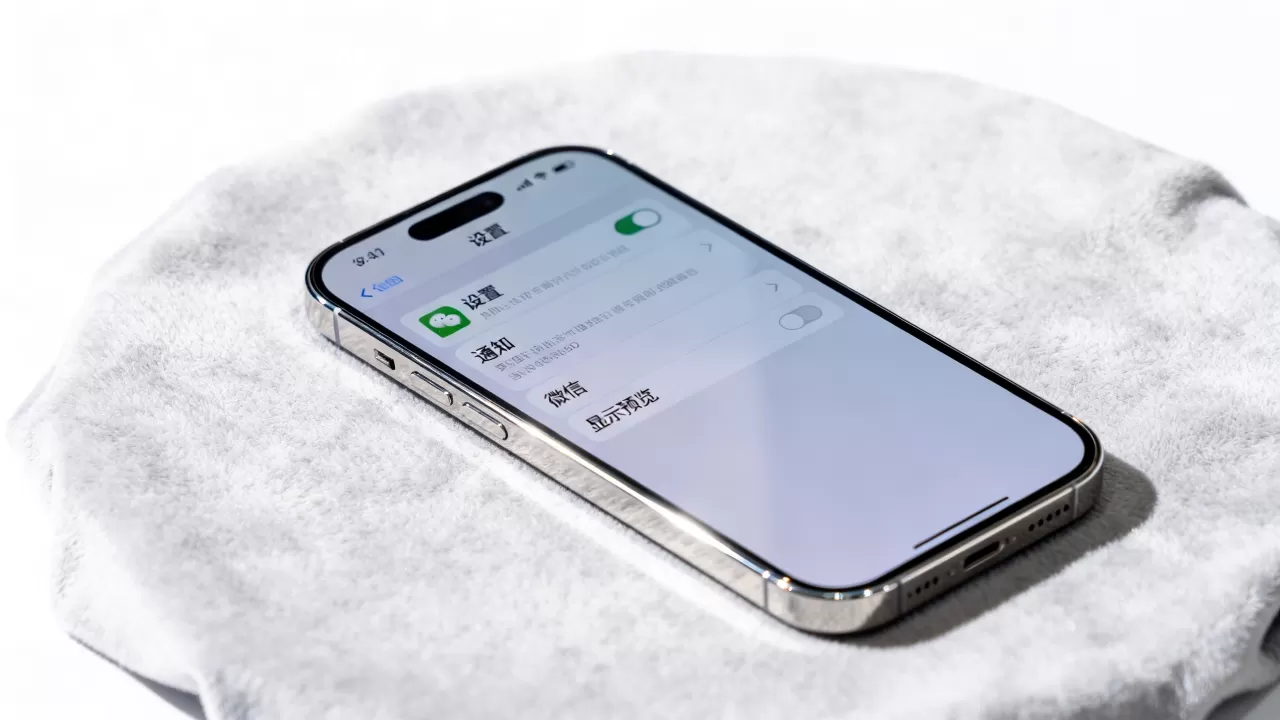 iPhone收到微信不显示内容怎么设置，微信消息通知隐藏方法