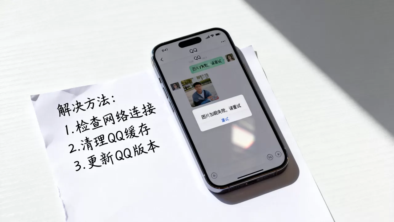 iPhone不显示QQ图片怎么办,QQ图片加载失败解决方法 iPhone不显示QQ图片怎么办,QQ图片加载失败解决方法