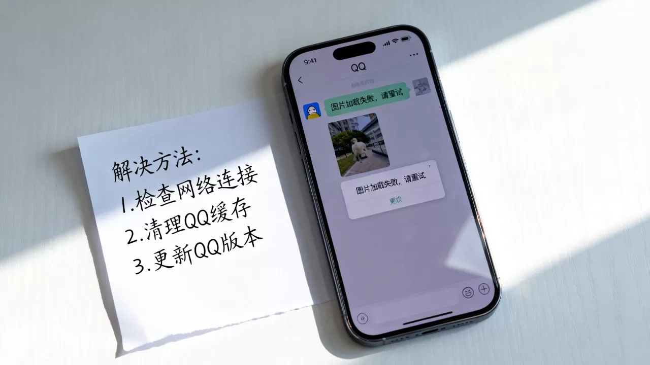 iPhone不显示QQ图片怎么办,QQ图片加载失败解决方法 iPhone不显示QQ图片怎么办,QQ图片加载失败解决方法