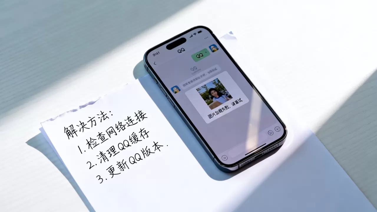 iPhone不显示QQ图片怎么办,QQ图片加载失败解决方法 iPhone不显示QQ图片怎么办,QQ图片加载失败解决方法