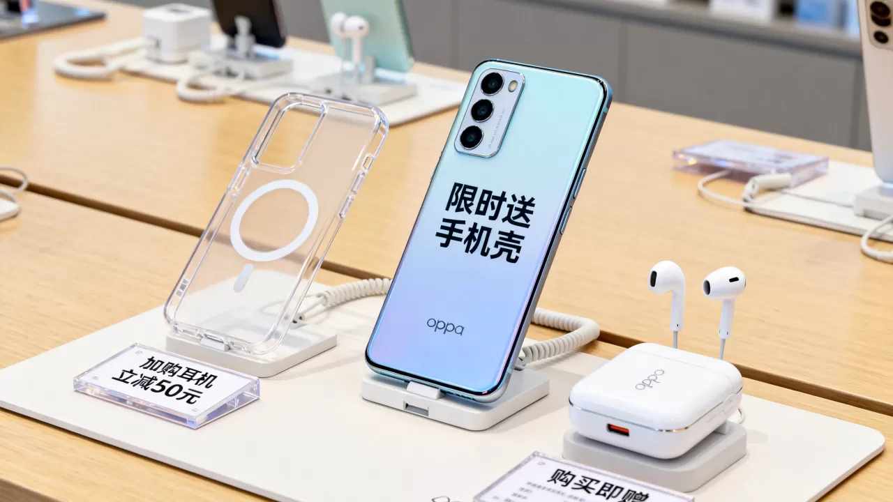 oppoa57在专卖店送什么，oppoa57专卖店赠品及优惠活动