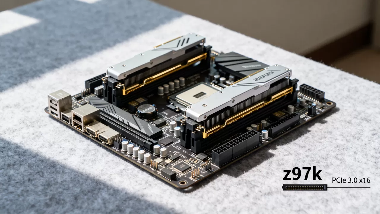 z97k支持双显卡吗，z97k主板能否安装两张显卡