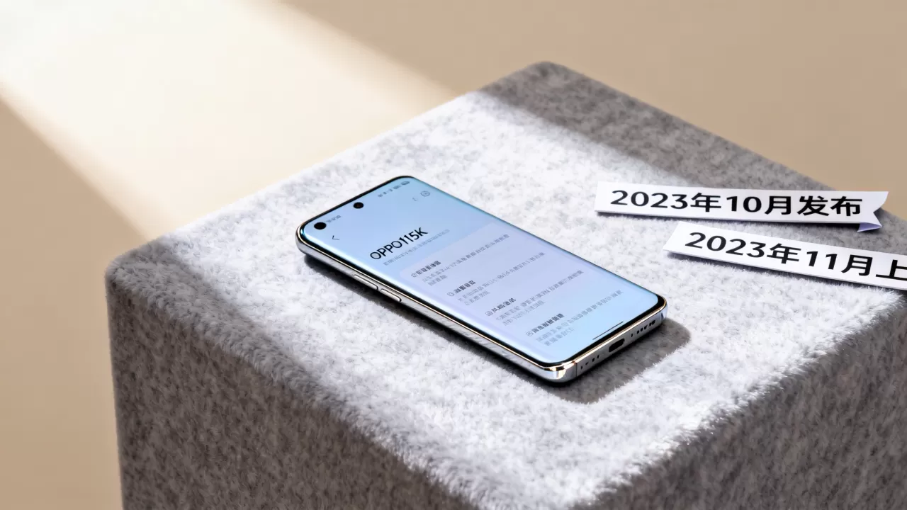 oppo115k什么时候出的，oppo115k发布时间及上市时间
