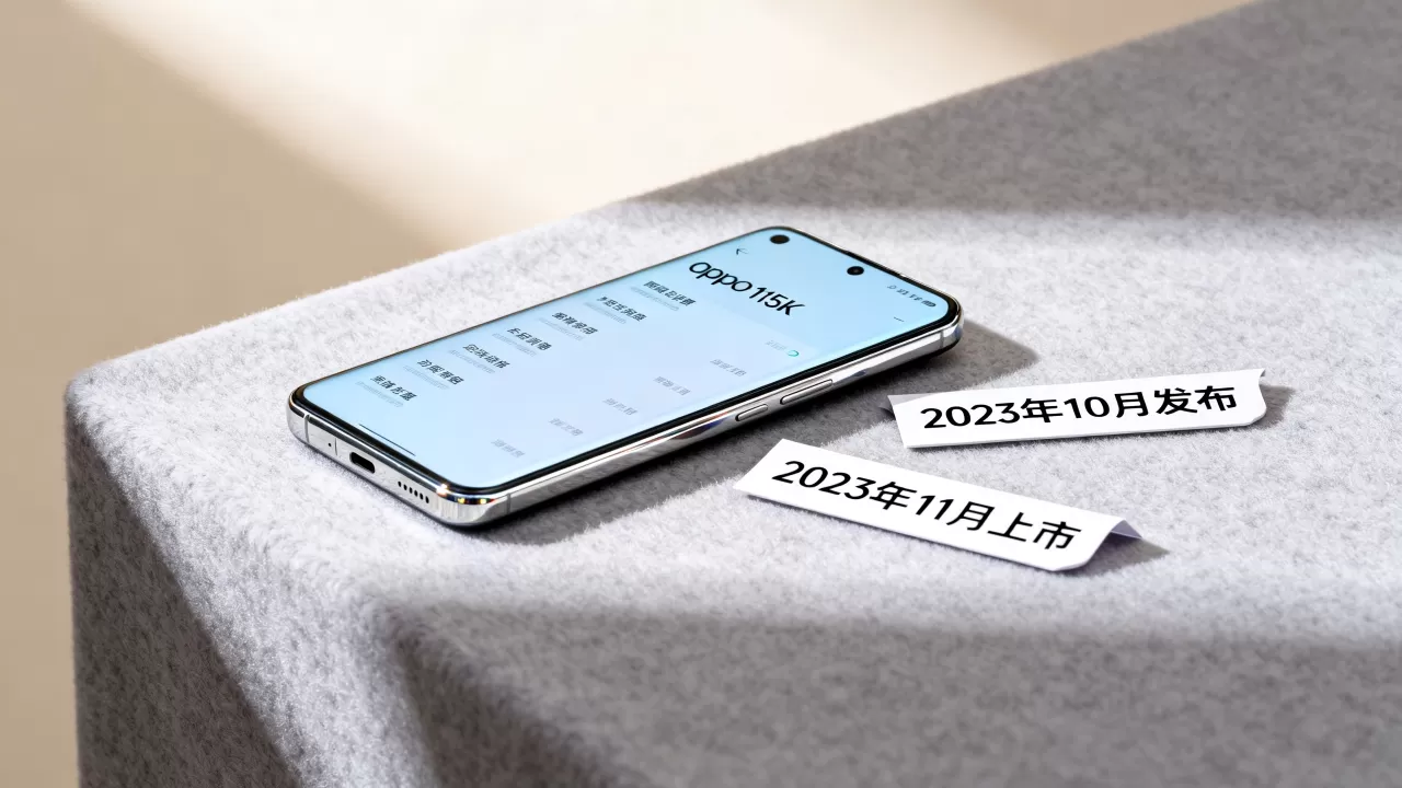 oppo115k什么时候出的，oppo115k发布时间及上市时间