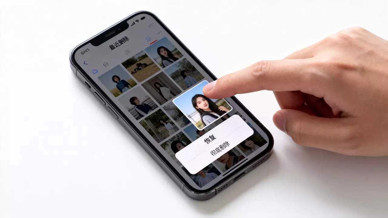 从iphone删除的照片怎么删除的照片在哪里，iPhone删除的照片在哪里找