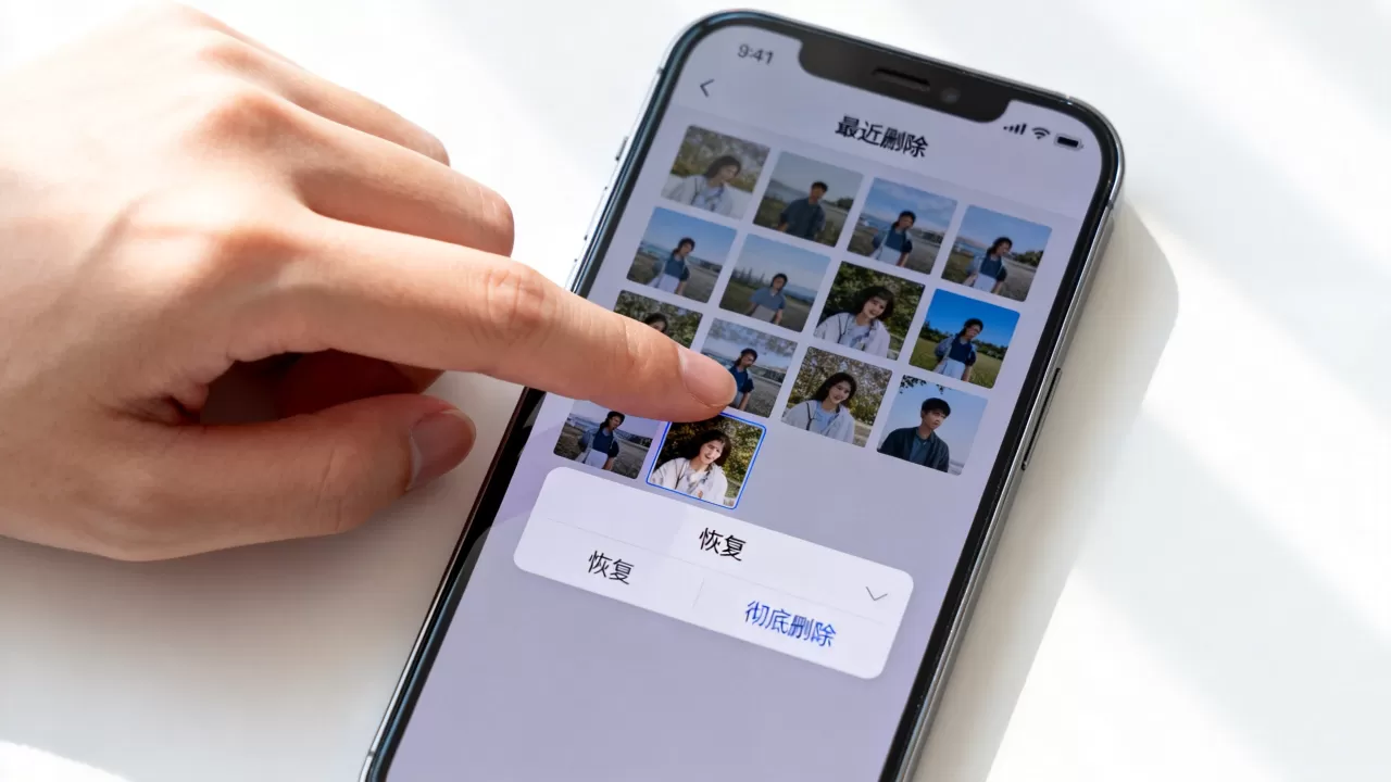 从iphone删除的照片怎么删除的照片在哪里，iPhone删除的照片在哪里找