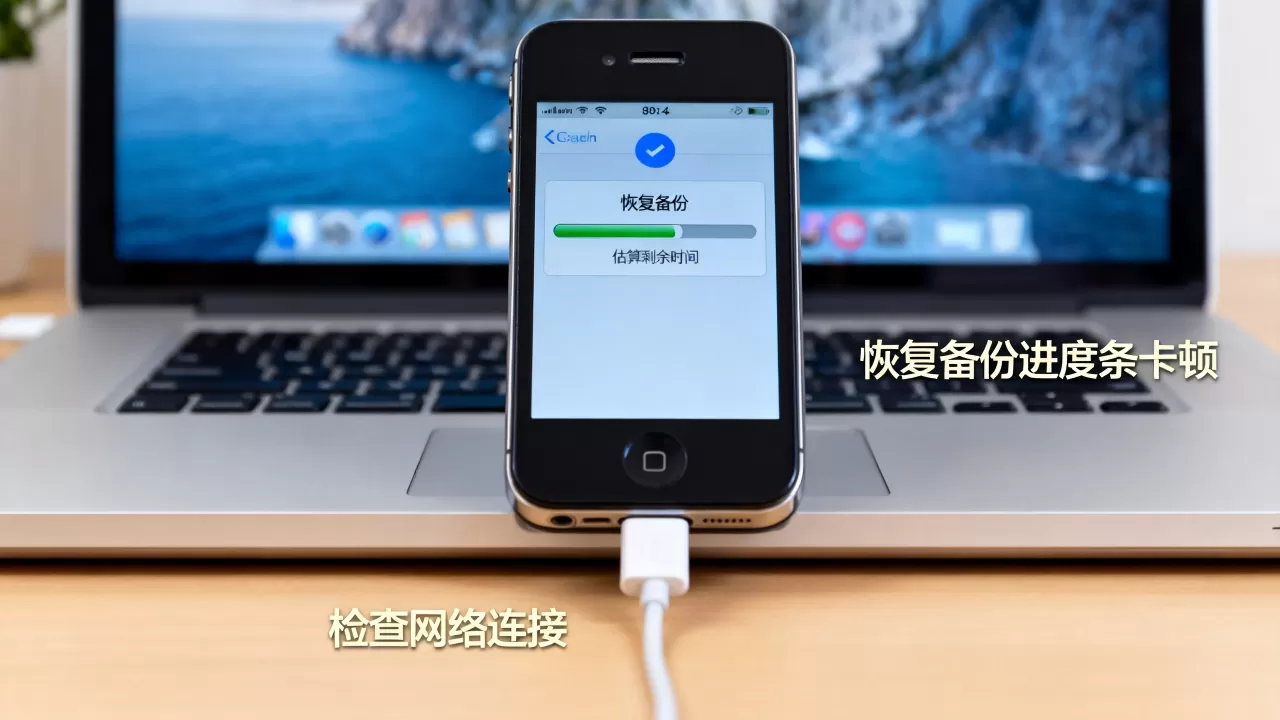 iphone4恢复备份卡在估算剩余时间怎么办，iphone4恢复备份一直卡