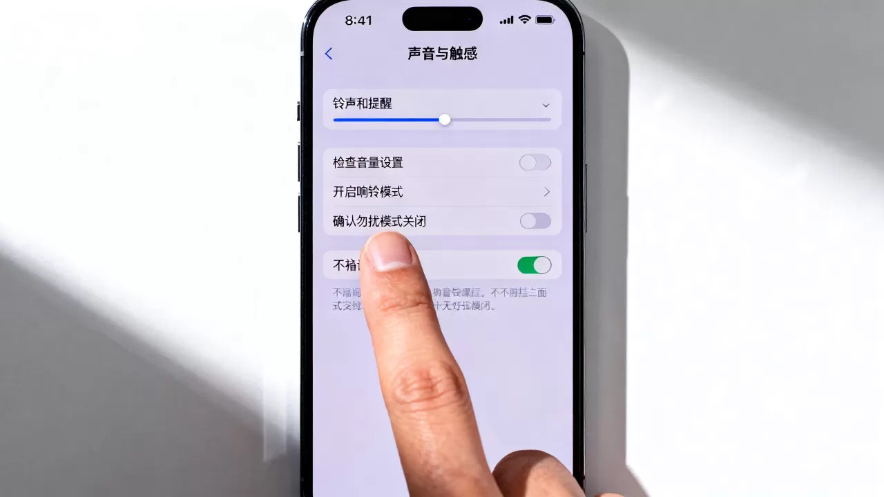iphone来电没声音怎么设置，iphone来电话没声音