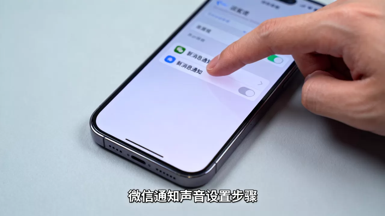 iPhone微信通知声音怎么设置？微信通知声音在哪里设置