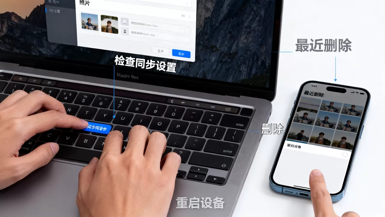 mac同步iphone照片删不掉怎么办？iphone照片无法删除怎么解决