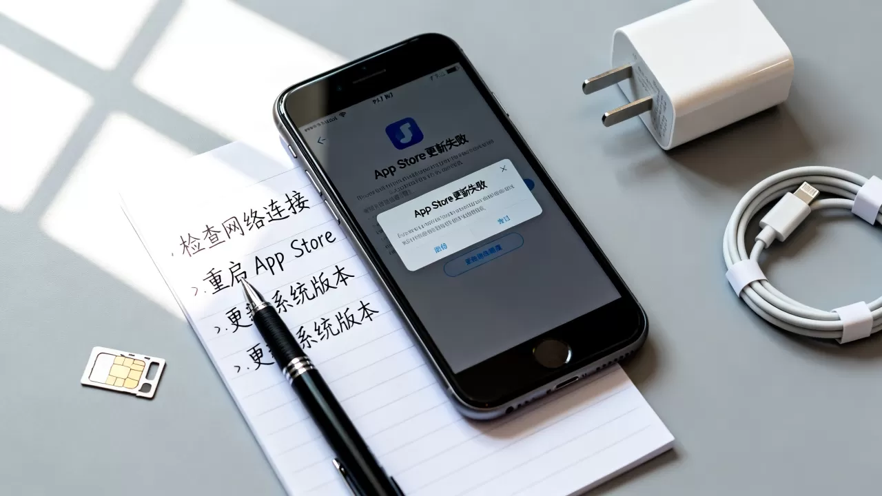 iphone 7 plus app store 无法更新失败怎么办，苹果应用商店更新失败解决方法
