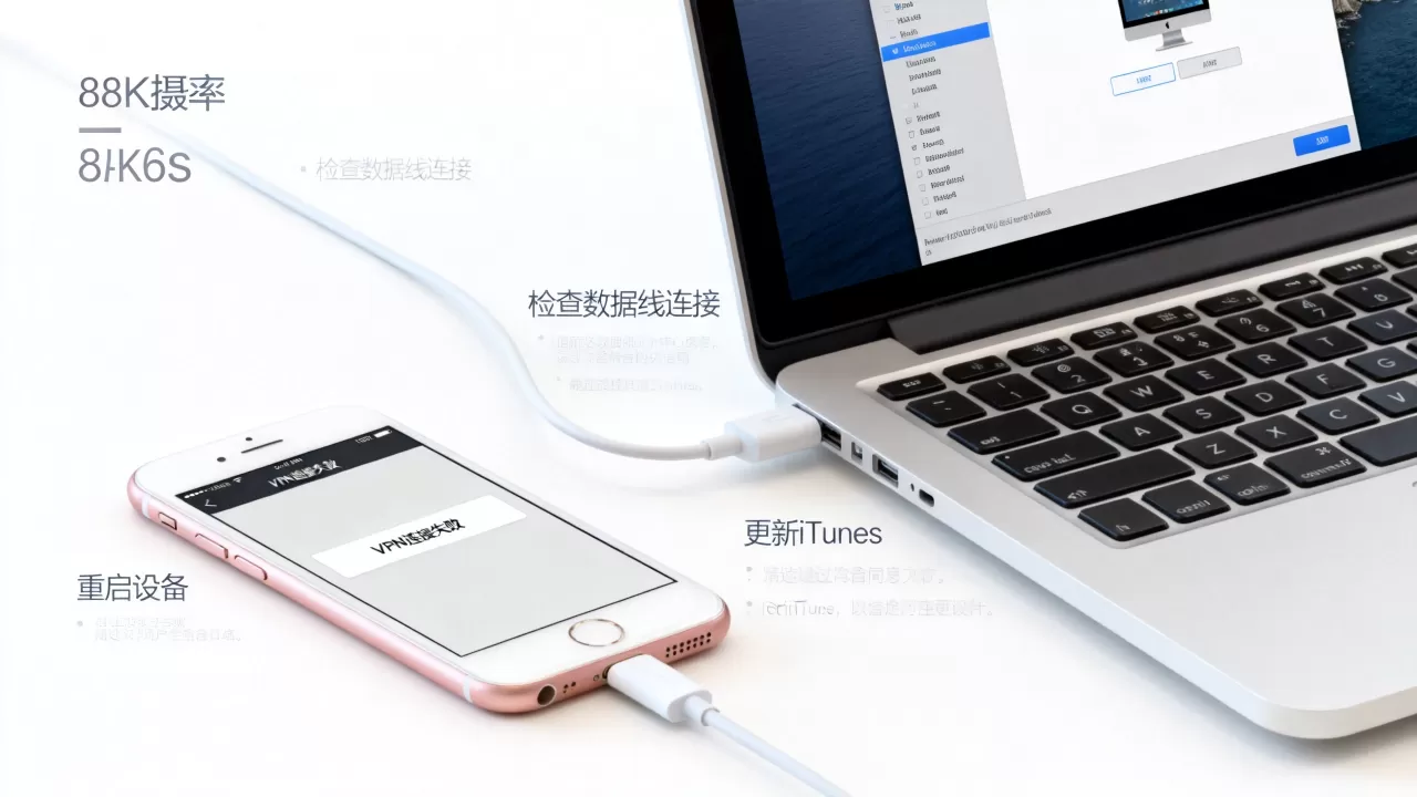 iphone6s怎么vpn连接电脑连接不上，iphone6s无法连接电脑怎么解决