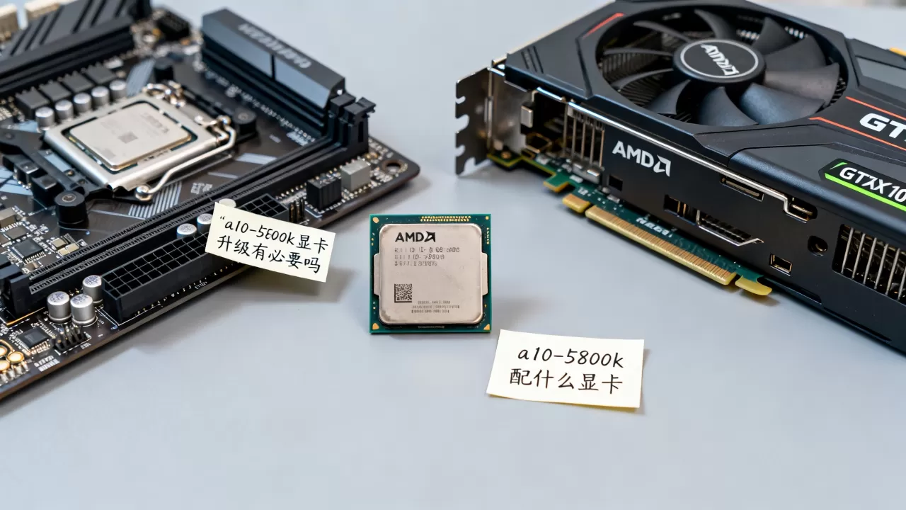 amd a10-5800k显卡升级有必要吗，a10-5800k配什么显卡
