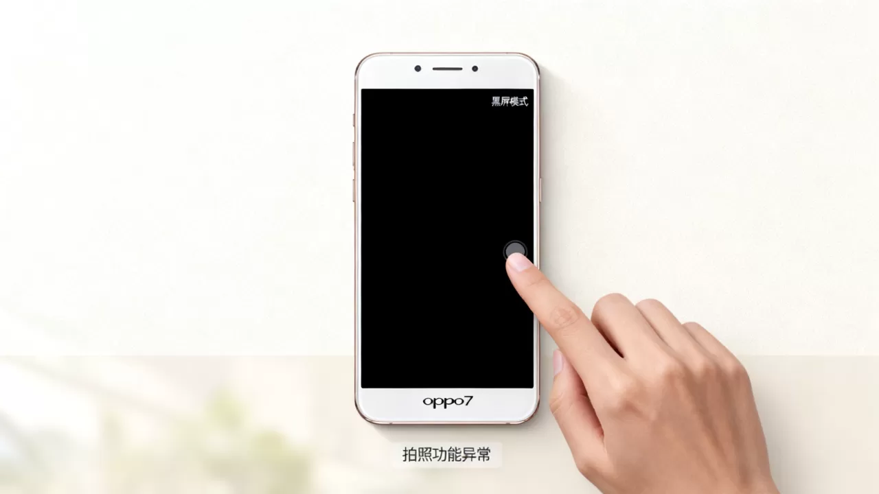 oppor7黑屏拍照为什么不能用,手机黑屏拍照无法使用 oppor7黑屏拍照为什么不能用,手机黑屏拍照无法使用