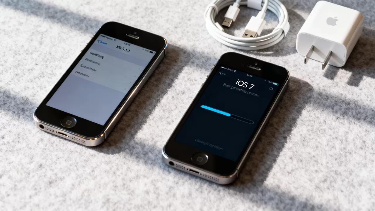 越狱的iphone5.1.1怎么升级ios7，iphone5升级ios7教程