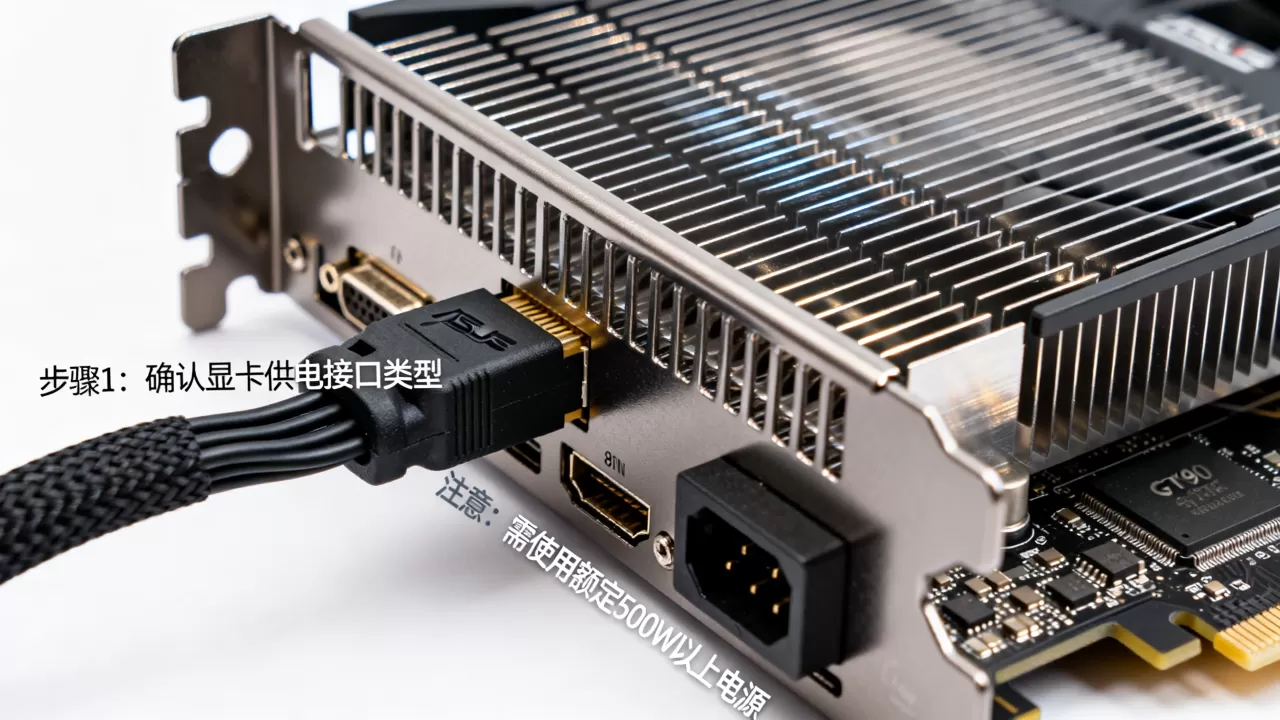 华硕gtx960显卡电源线怎么接，gtx960显卡供电不足
