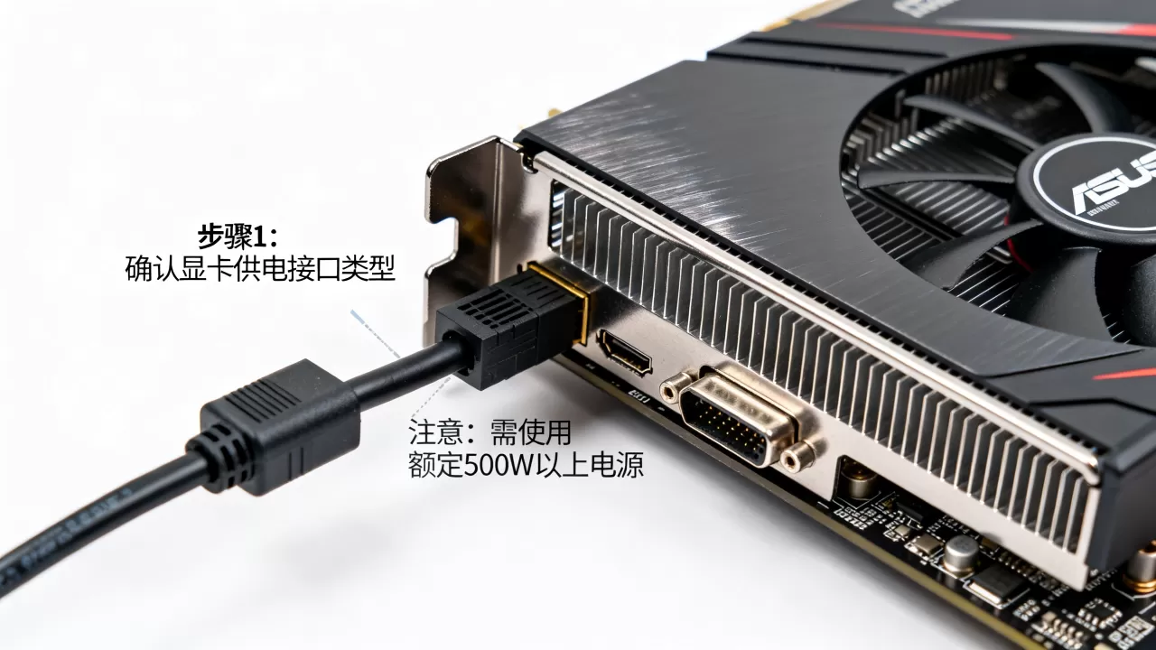 华硕gtx960显卡电源线怎么接，gtx960显卡供电不足