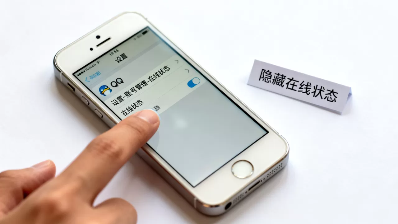 iPhone5s挂QQ不显示在线,iPhone5s挂QQ状态怎么设置 iPhone5s挂QQ不显示在线,iPhone5s挂QQ状态怎么设置