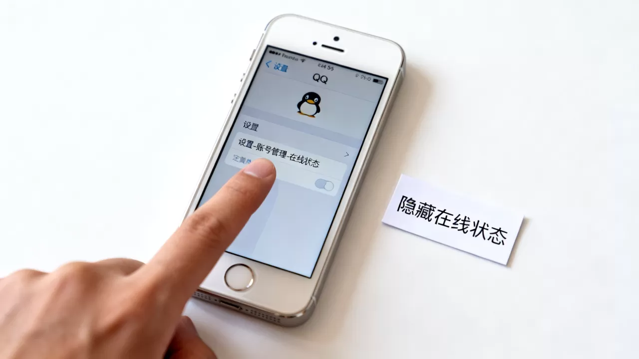 iPhone5s挂QQ不显示在线,iPhone5s挂QQ状态怎么设置 iPhone5s挂QQ不显示在线,iPhone5s挂QQ状态怎么设置