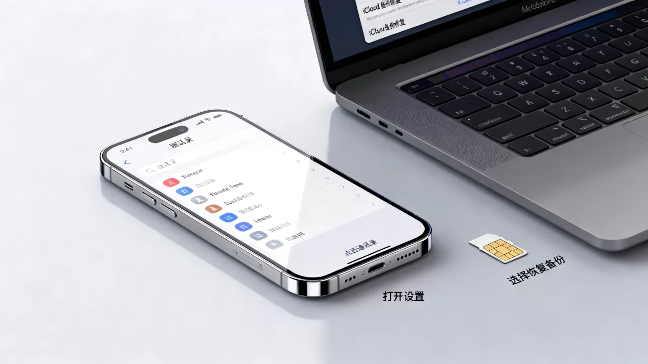 怎么恢复删除的iphone通讯录联系人号码，iphone删除联系人怎么找回