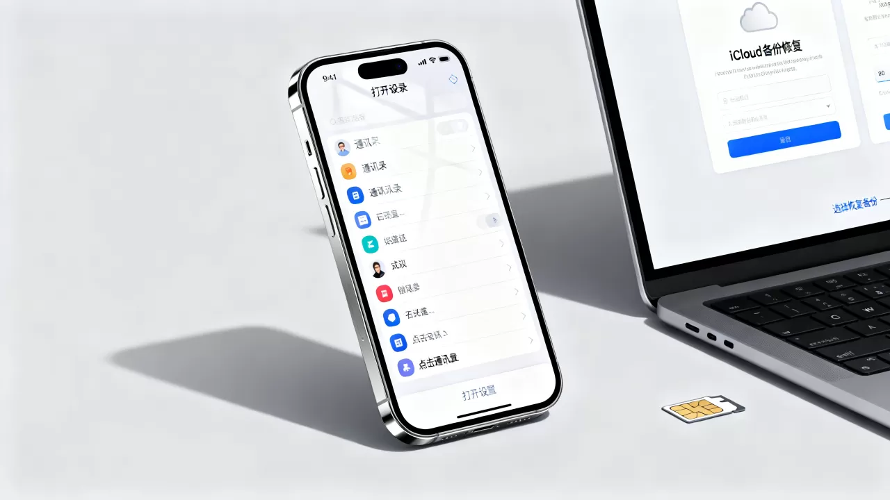 怎么恢复删除的iphone通讯录联系人号码，iphone删除联系人怎么找回