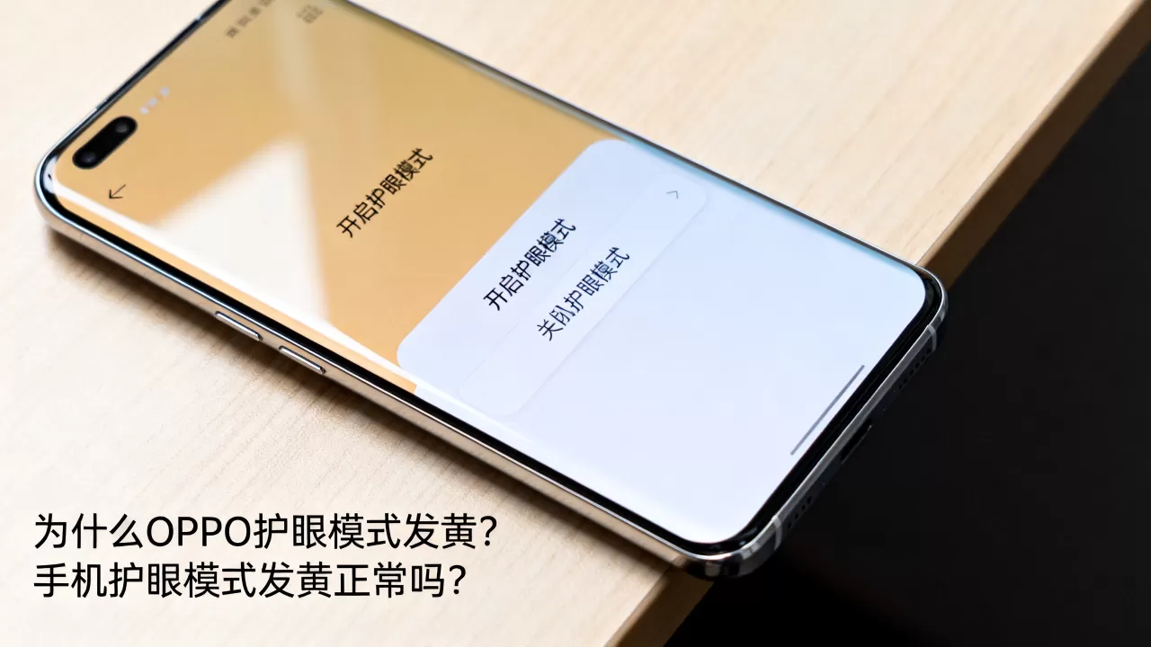 为什么oppo的护眼模式那么黄，手机护眼模式发黄正常吗