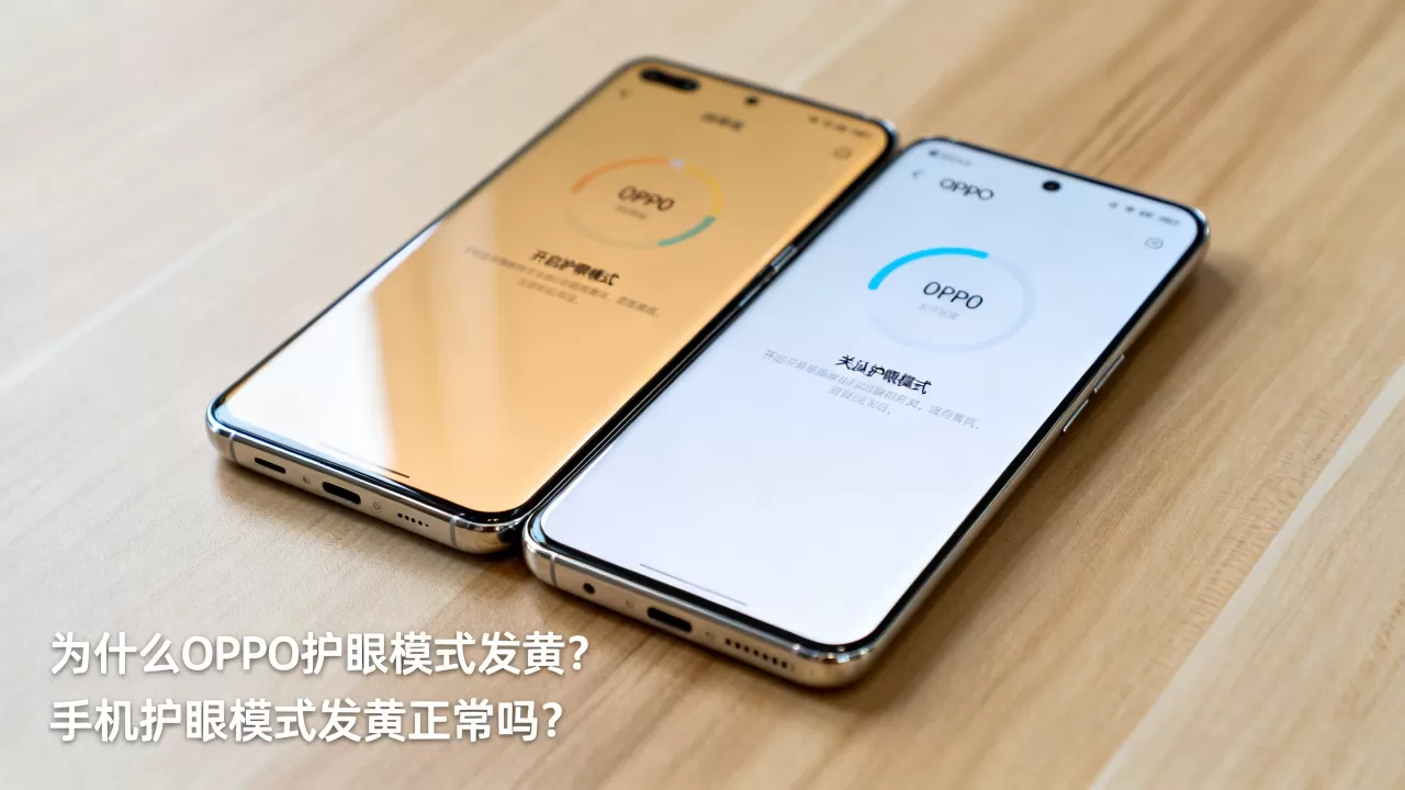 为什么oppo的护眼模式那么黄，手机护眼模式发黄正常吗