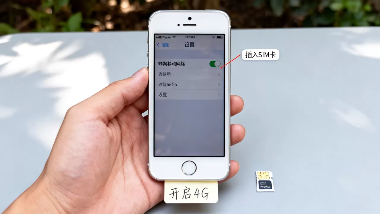 美版iphone5s怎么用4g网络，iPhone5s设置4G方法