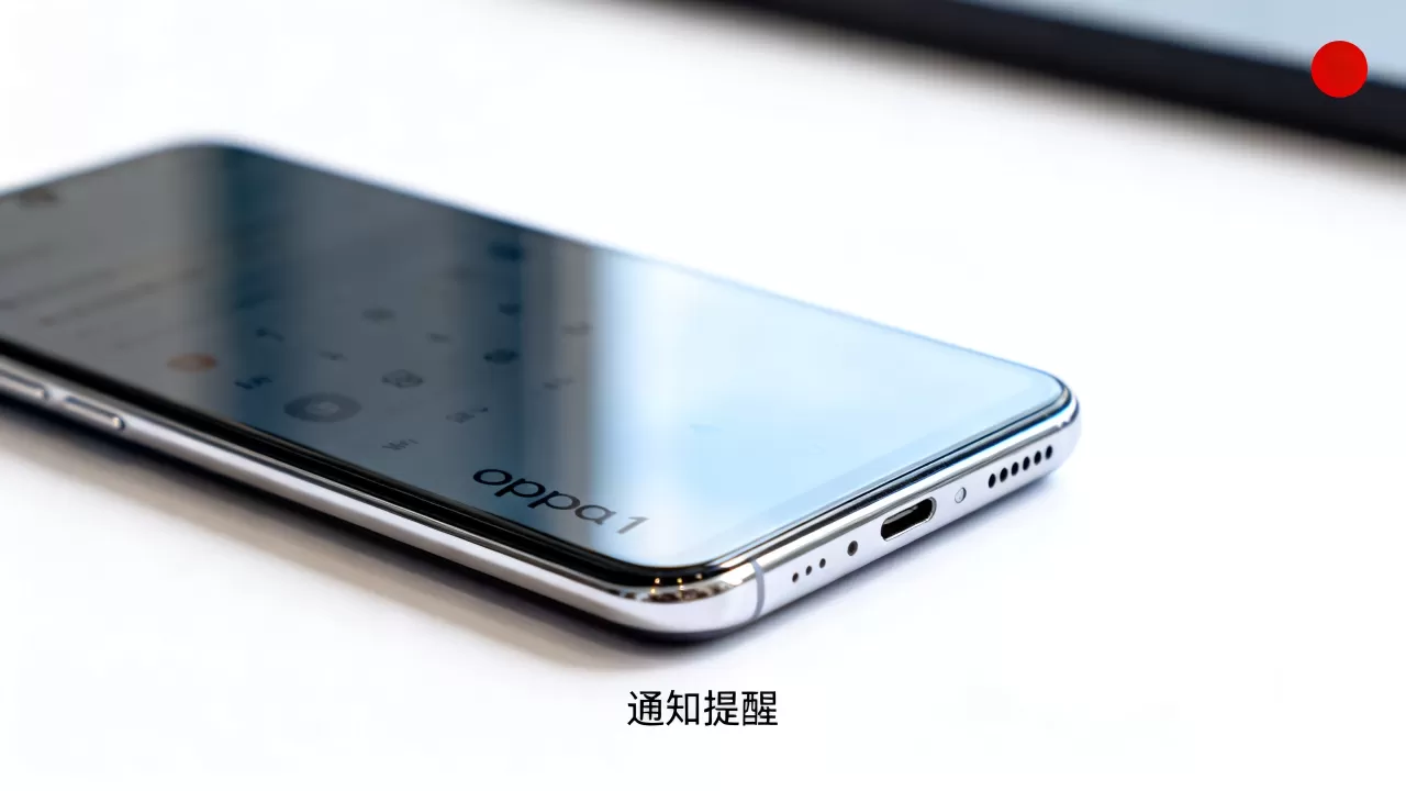 oppoa1右上角的红点是什么，oppoa1手机右上角红点含义